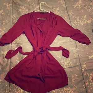 Maroon dress